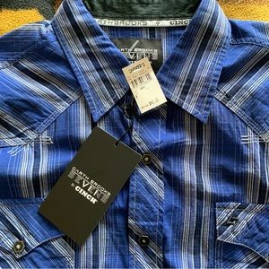 CINCH GARTH BROOKS SEVENS COLLECTION MENS WESTERN SNAP SHIRT.